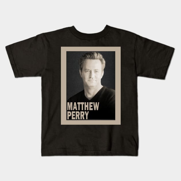 Chandler Matthew Kids T-Shirt by misuwaoda